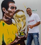 CAFU z pucharem Mistrzostw Swiata CAFU z pucharem Mistrzostw Swiata