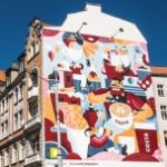 Koziołki w sercu Poznania na urodziny COSTA COFFEE