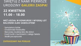 Galeria Zaspa zaprasza na 1. urodziny